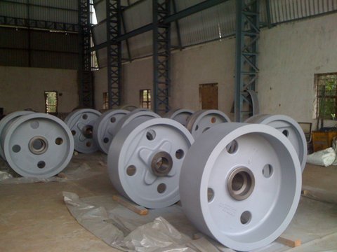 Flywheel casting