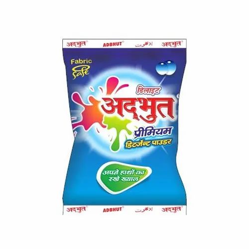 Orange 500 Gm Adbhut Detergent Powder, For Laundry