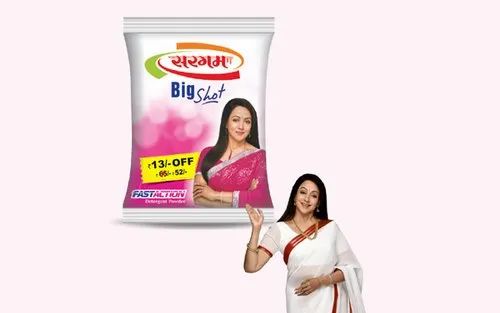 Sargam Big Shot Powder, For Laundry