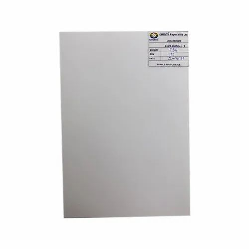Kraft Paper Plain White Emami Maxo Fold FBB for Packaging