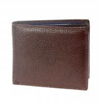 Khadims Brown Tri Fold Wallet