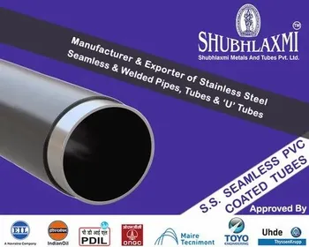 Stainless Steel Seamless PVC Coated Tubes