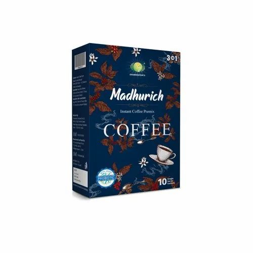Powder Madhurich Instant Coffee Premix, Packaging Type: Box