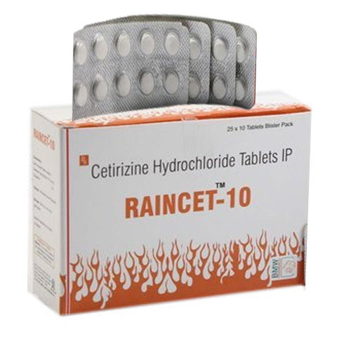 Raincet DT Tablet 10 mg