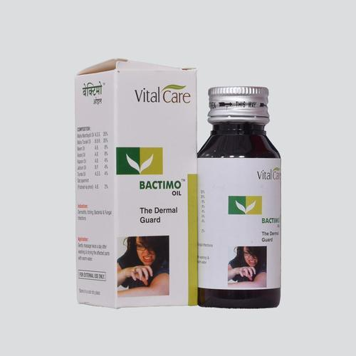Vital Care Bactimo Oil 50 Ml - A Natural Antibacterial Oil, Packaging Type: Bottle