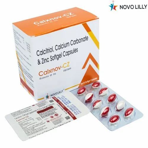 Calcitriol, Calcium Carbonate & Zinc Softgel Capsules