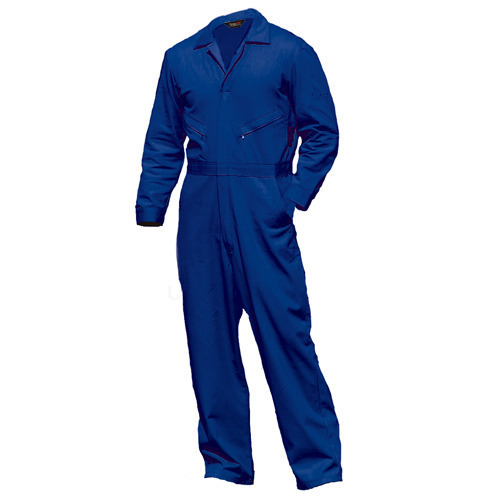 Blue Chemical Resistant Worker Uniform, Size: Large