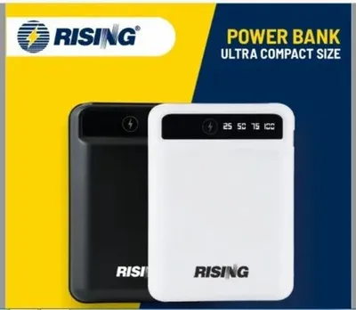 30 cm Black Rising Power Bank 10000 mAH