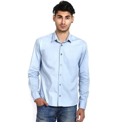 Cotton/Linen Stylish Men's Shirt