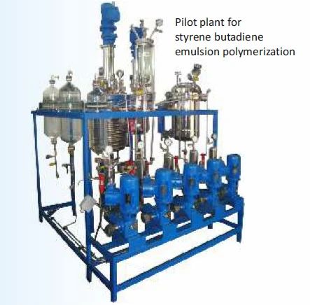 Pilot Plant for Styrene Butadiene Emulsion Polymerization