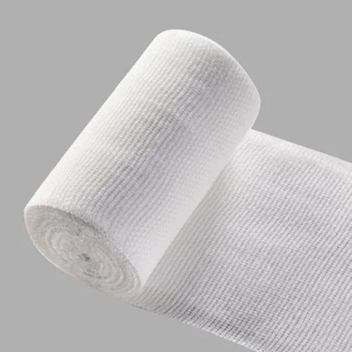 White 20m Gauze Roll Bandage, For Surgical Dressing