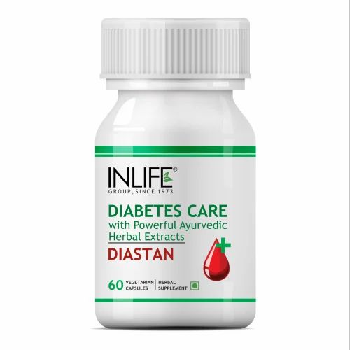 Inlife Diastan Supplement Ayurvedic Herbal Medicine For Diabetes - 60 Vegetarian Capsules