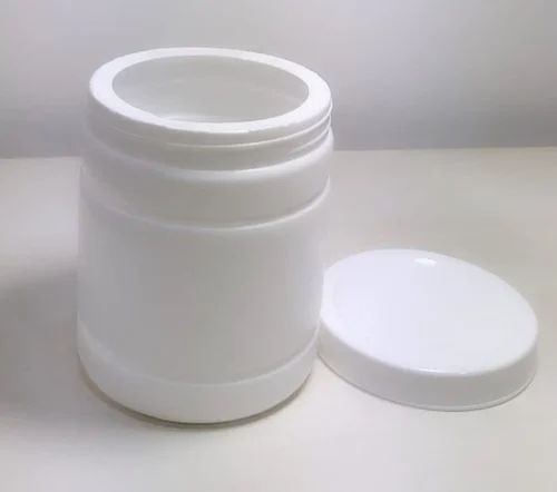 White 100ml HDPE Jar