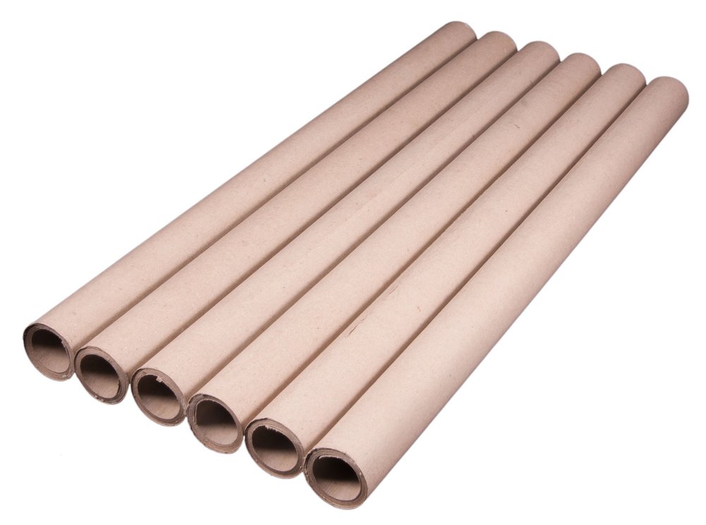 Brown Plain Paper Core Pipe, Thickness: 80 Gsm