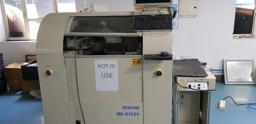 Minami screen printer, Model/Type: Mk818sv