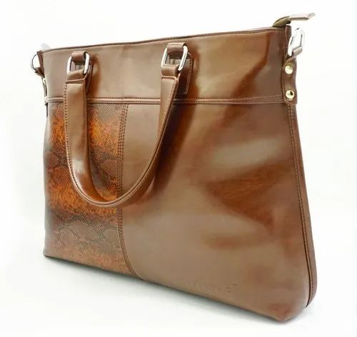 Clay Brown Classic Black D'Oilie Trafalgar Square Leather Office Bag