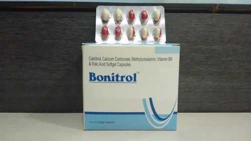 Bonitrol Soft Gel Capsule, Packing Size: 10x10, Packaging Type: Blister