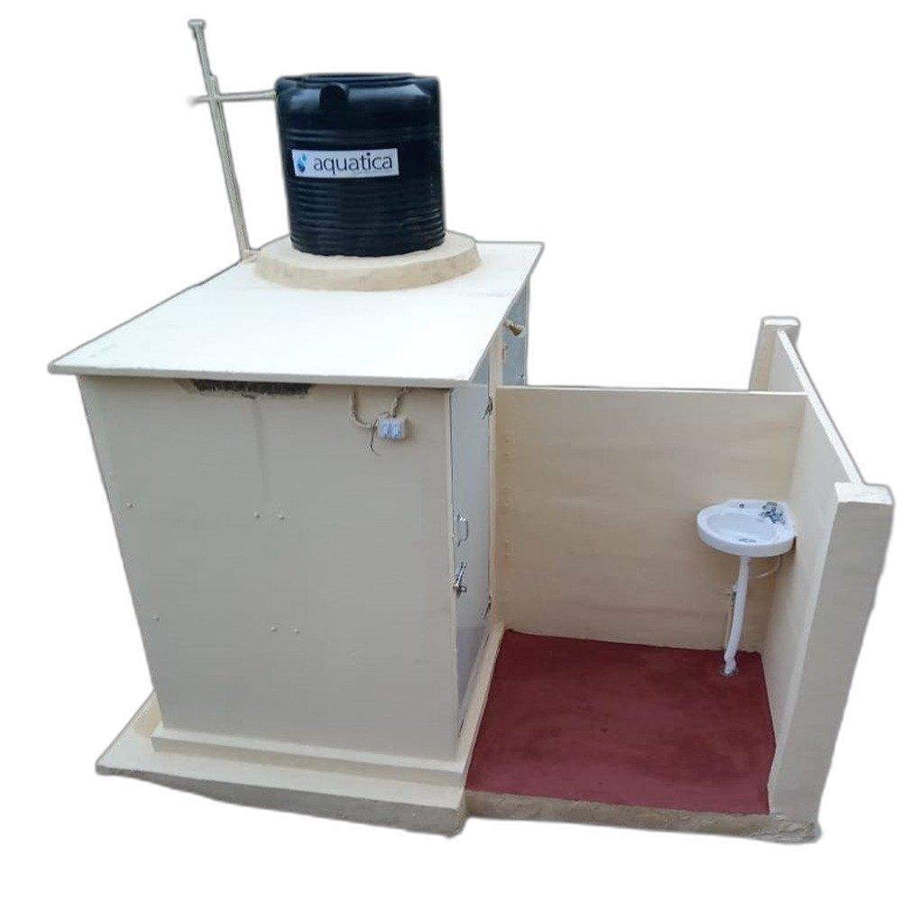 Modular RCC Precast Toilet, No. Of Compartments: 2