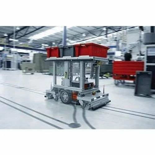 Natural Laser Based Automated Guided Vehicle