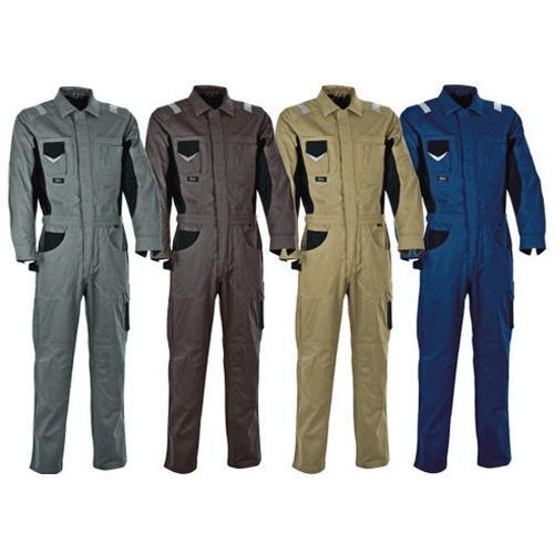 Multicolor Worker Uniform Fabric, Size: XL