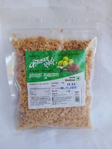 Konkan Shopee White Awala Mukhwas, Granules, Packaging Size: 100g