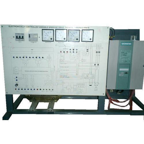 Three Phase Siemens Electrically Controlled Variable Speed DC Drive Trainer, for PLC Automation