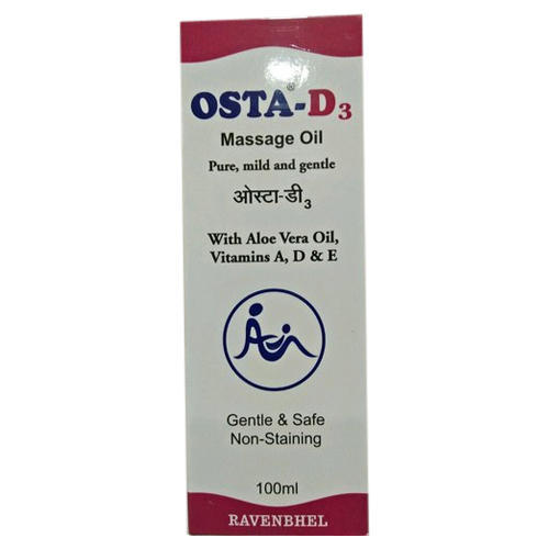 Osta D3 Massage Oil, Packaging Type: Bottle, Packaging Size: 100 ml