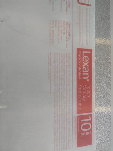 Lexan Polycarbonate Sheet