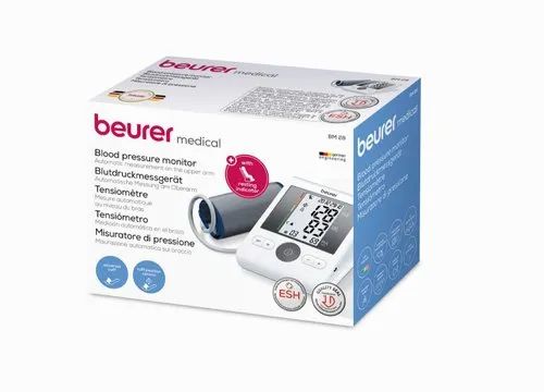 Beurer BM 28 HSD Upper Arm Blood Pressure Monitor With Adapter, For Personal
