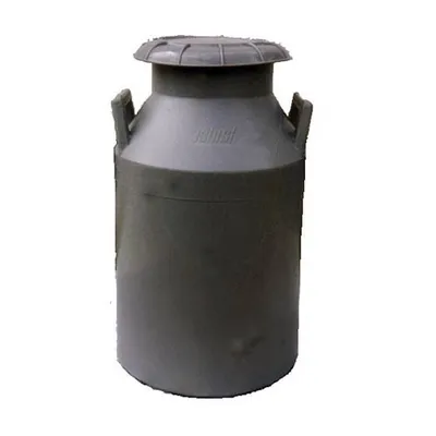 30 L Grey Plastic Milk Can