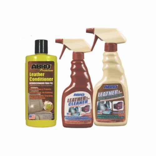 Leather & Vinyl Cleaner And Conditioner, Packaging Type: Bottle