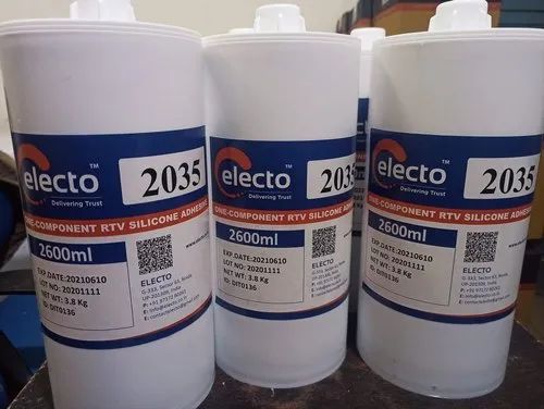 White ELECTO RTV Silicone Sealent 2035