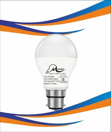 MDASH Aluminium LED Lamp 7W Low Beam, Voltage: 220-240V