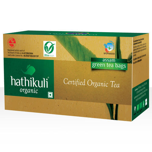 Hathikuli Organic Green Tea Bag, 25 Sachets
