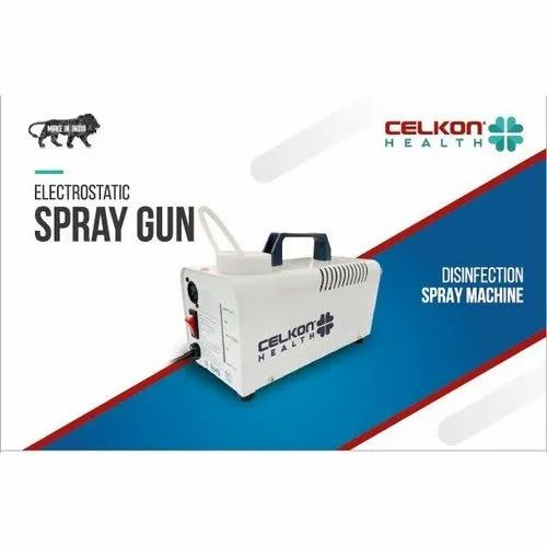 Mild Steel Celkon Health Electrostatic Spray Gun, Air Pressure: 30-50 psi