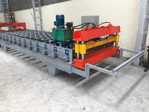 Galvanaised Colour Sheets Fully Automatic Sheet Roll Forming Machine, 18to 24 Nos, Capacity: 4 Machines Per Month