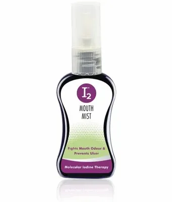 I2 Cure Mouth Mist Anti-microbial Mouthwash Spray 20 Ml