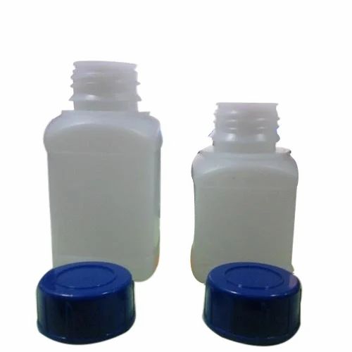 White Screw Cap Mitsu Chem 100 ml HDPE Round Bottles