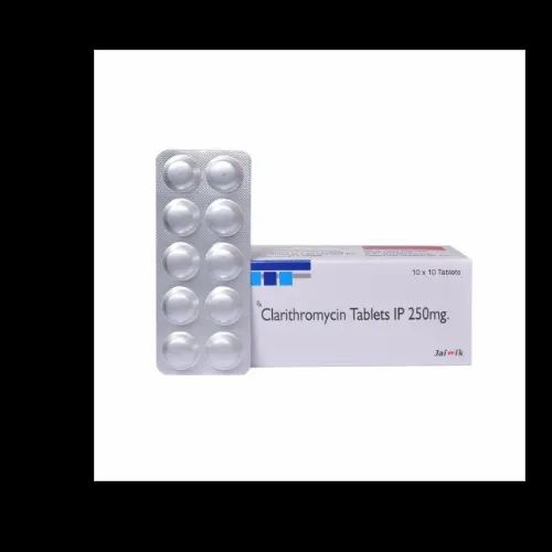 Clarithromycin Tablets, Packaging Size: 10*10