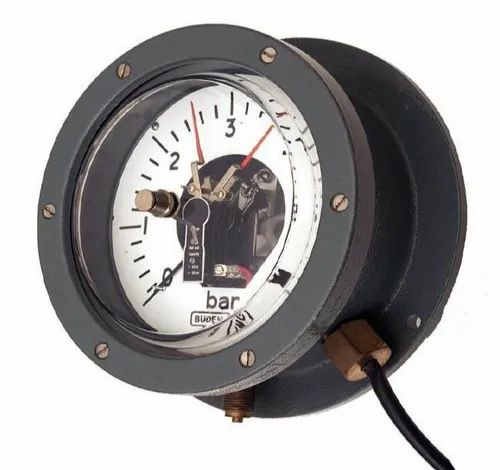Budenberg 510 Watertight Pressure Gauge for Underground Cables