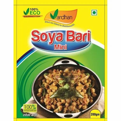Vardhan Indian Mini Soya Bari, Packaging Size: 200gm, High in Protein