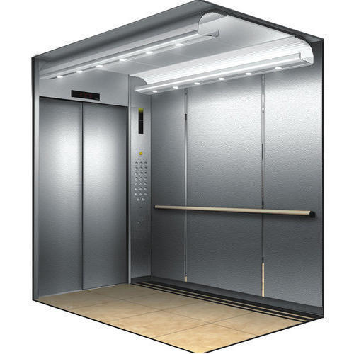 Jaimini Mild Steel Elevator Cabin for Office Building and Hospital