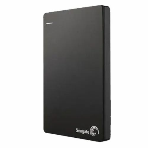 Black Seagate 1TB Backup Plus Slim Portable External Hard Drive, Model Name/Number: STDR1000300