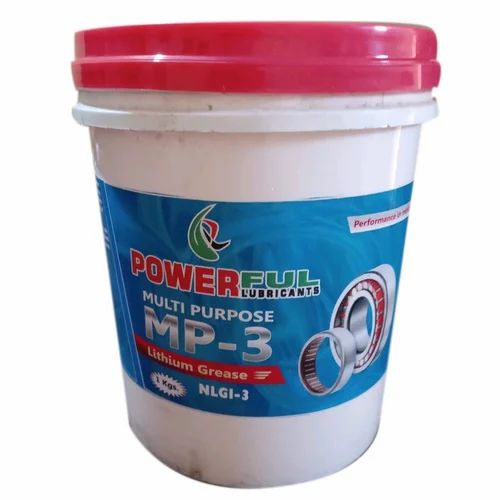 Liquid Powerfull Lubricants MP-3 Lithium Grease, For Multi Purpose, Size: 10 Kg