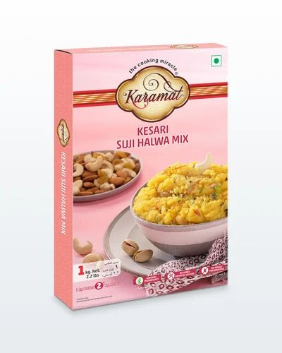 Karamat Sweet Kesari Suji Halwa Mix, India, Packaging Size: 1 kg