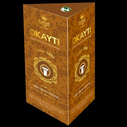 Okayti Leaves 1888 Grand Oolong Tea - Darjeeling Oolong Tea - Orthodox Oolong Tea, Packaging Size: Box