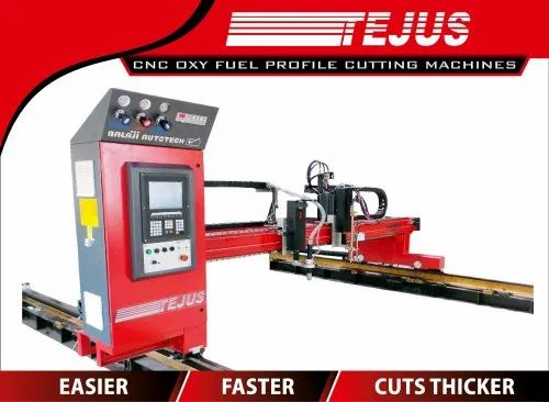 CNC Gas Cutting Machine, Model Name/Number: Tejus 3000x8000