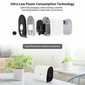 Dv - Ease Smart Ip Camera With Battery Wifi Wireless 1080p