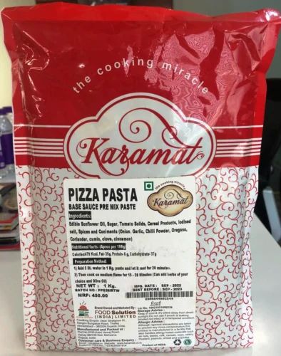 Karamat White Pizza Pasta Sauce Premix, Packaging Type: Packet, Packaging Size: 1 kg