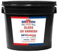 Gloss UV Varnish for spot uv screen printing